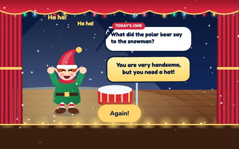 A picture of Elf Jokes