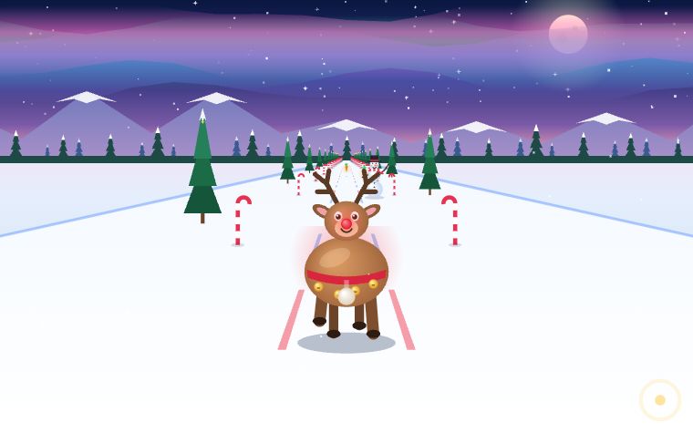 A picture of Reindeer Dash