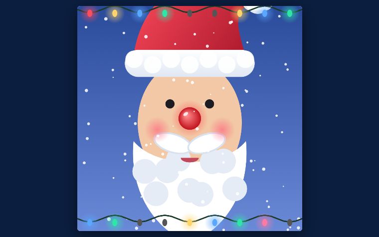 A picture of Santa Snap